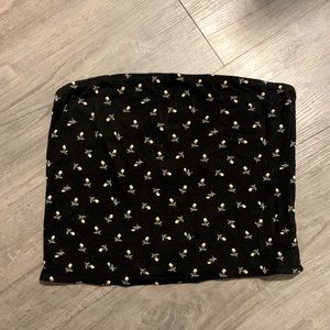 American Eagle Floral Tube Top